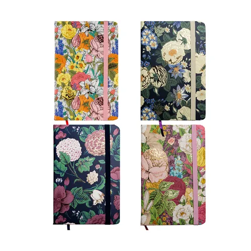 Anteckningsböcker A6 Blommor 24-pack 2