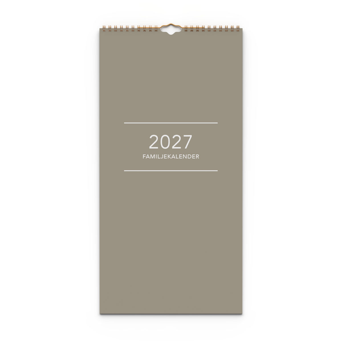 Familjekalender Clean 2027
