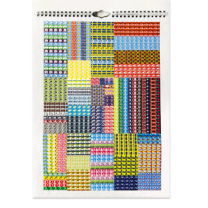 Familjekalender A3 med stickers 2025 - Bild 3