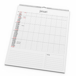 Family Planner XL 8 kolumner 2027 - Bild 3