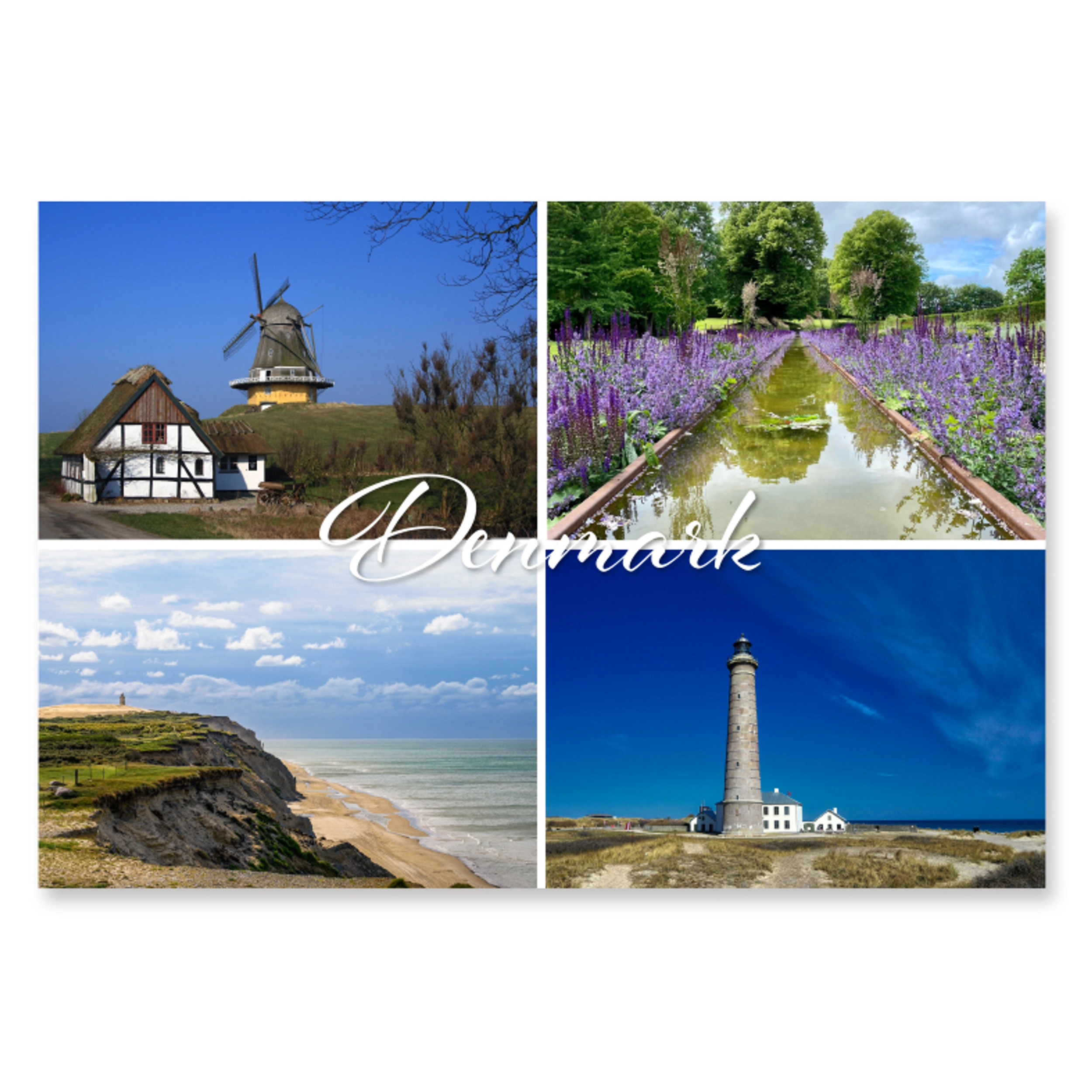 Postkort Denmark Collage 1