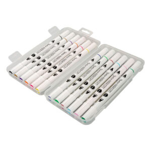 Sketch markers 12 färger dual tip - Bild 3