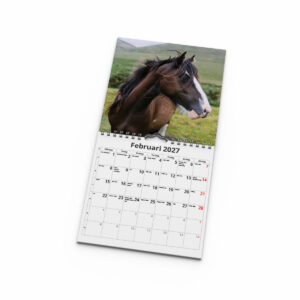 Väggkalender Hästar Mini 2027 - Bild 3