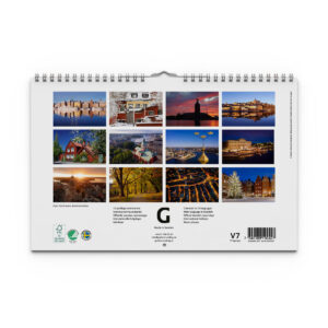 Väggkalender Stockholm 2027 - Bild 4
