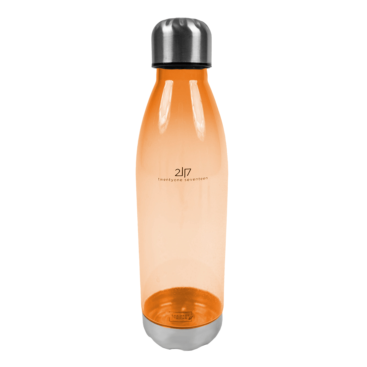 Vattenflaska Tritan 650ml Orange.png