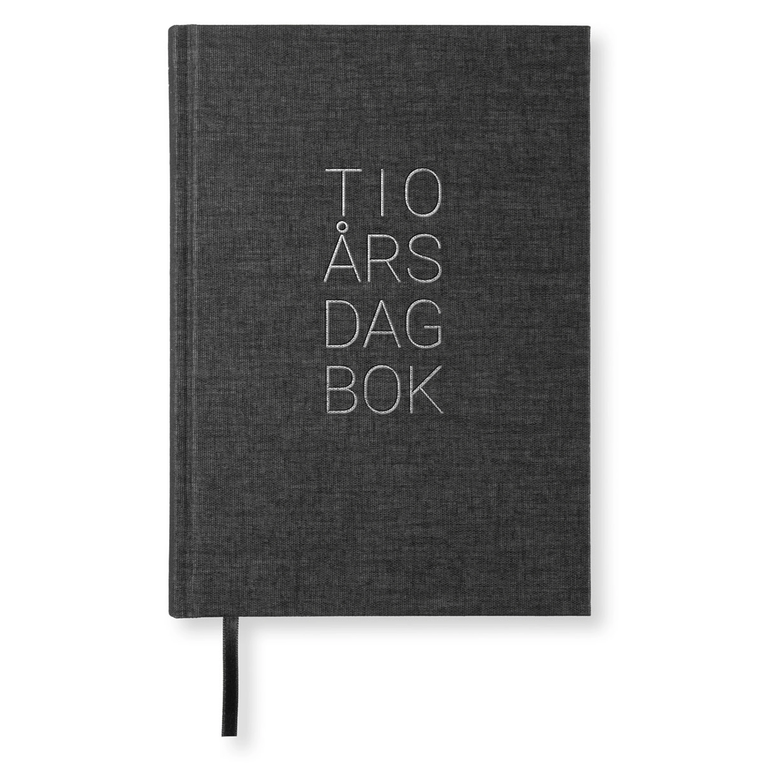 10-års Dagbok Paperstyle A5 Svart