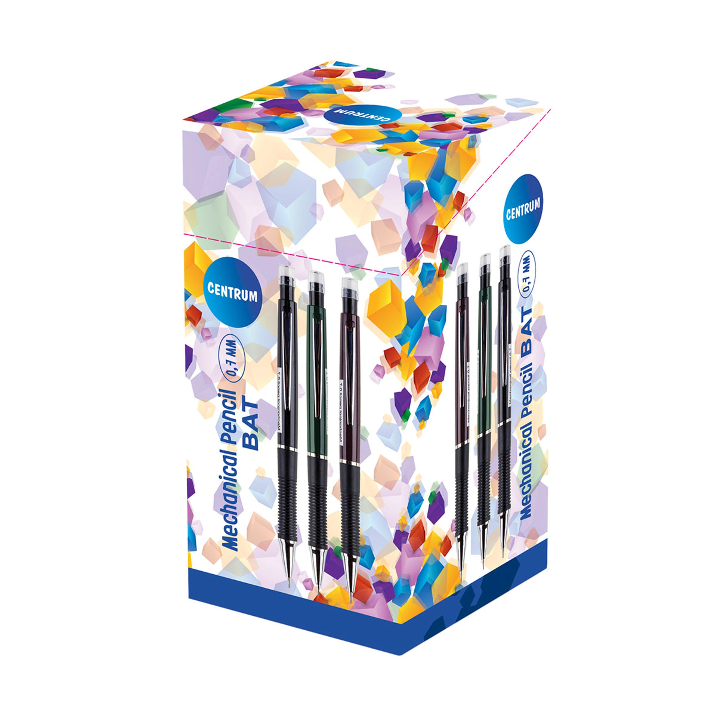 Stiftpenna med Sudd 0.7 36-pack