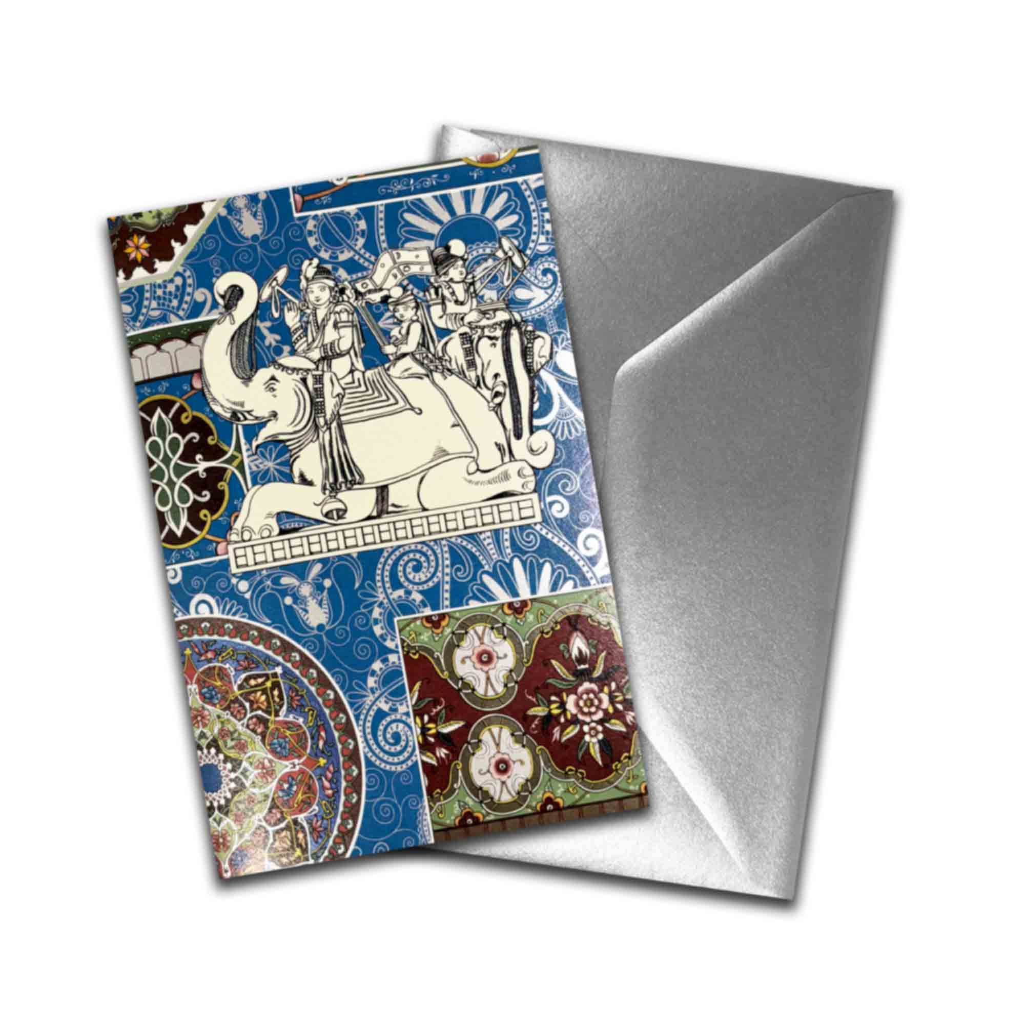 ROSSI Kort & Kuvert Indian Silver