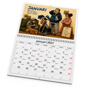 Väggkalender Familjen Lagom 2027 - Bild 3