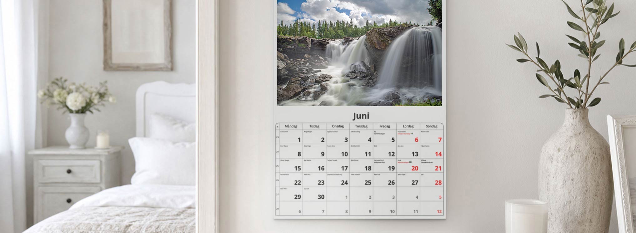 Väggkalender med foto