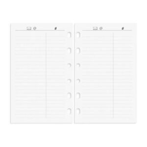 Compact Systemkalender svart konstläder 2027 - Bild 8
