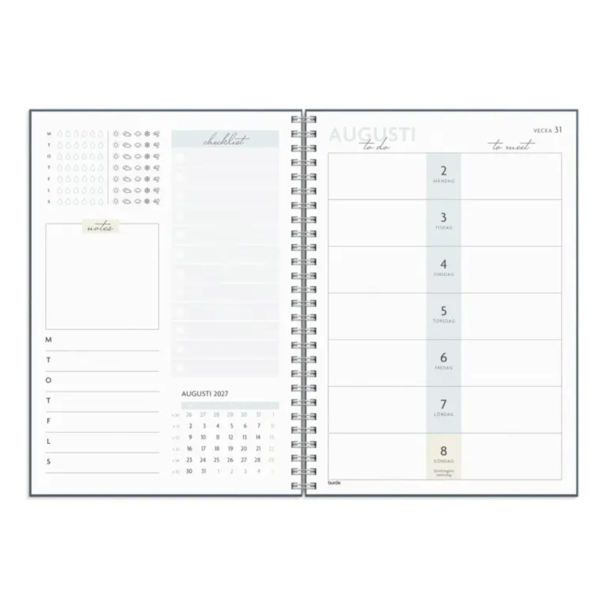 Kalender 2027 Life Planner To Do