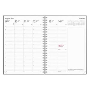 Kalender Business beige konstläder 2027 - Bild 3