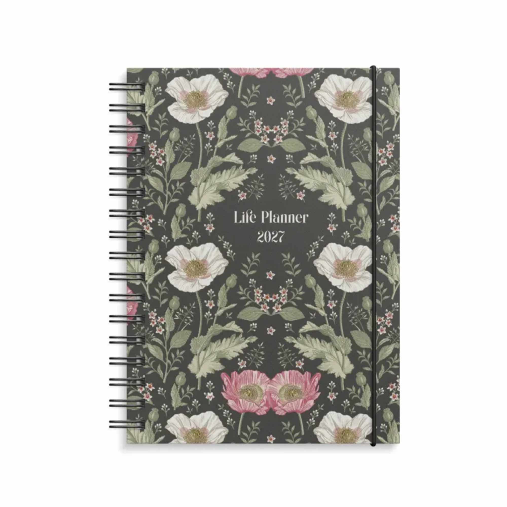 Kalender Life Planner 2027 A6 Floral Kalender Life Planner 2027 A6 Floral