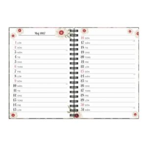 Kalender Life Planner 2027 A6 Floral