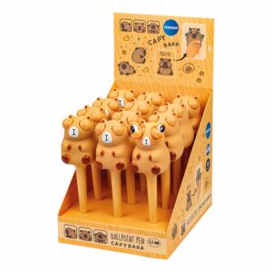 Kulspetspenna Capybara POP EYES 12-pack