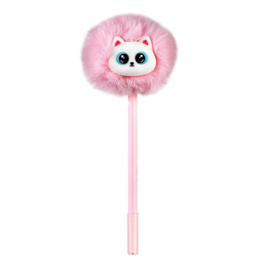 Kulspetspenna Kitty Pompom 0.7 Blått Bläck 16-pack