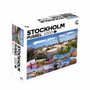 Pussel Kollage Stockholm 1000